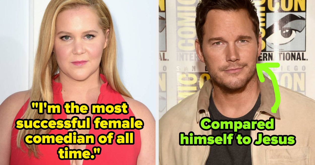 21 Celebrities With Massively Inflated Egos