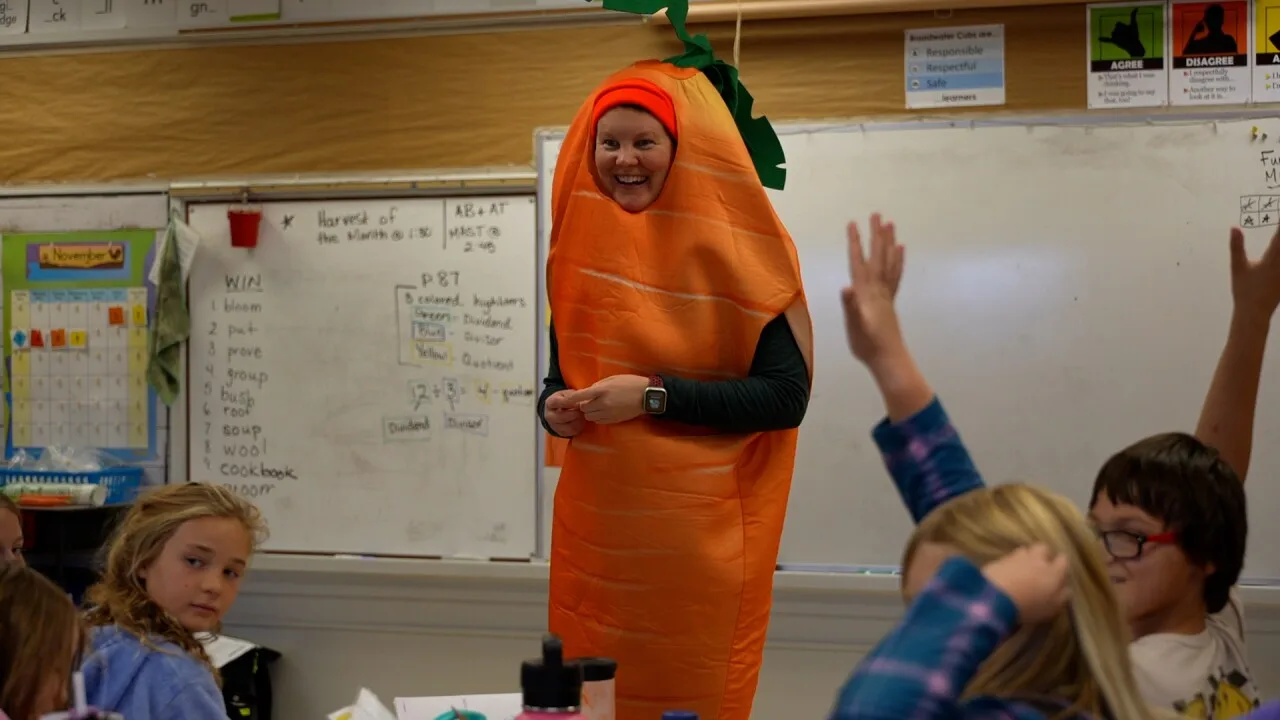 Lloyd in carrot 