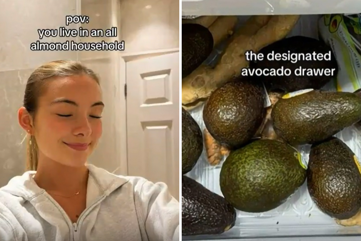 Gen Z woman reveals what it’s like living in an “all almond household”