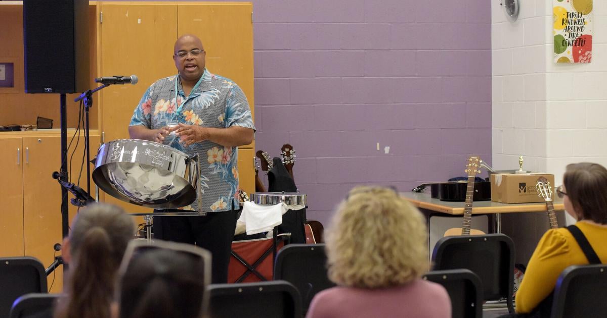 Inspiration unleashed: Teachers visited by acclaimed author at workshop on visual, performing arts