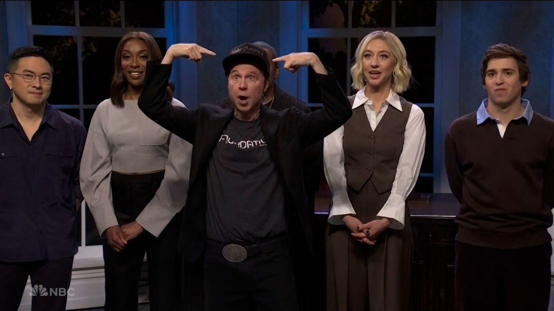 ‘SNL’ cast directly appeal to President-elect Donald Trump during cold open of post-election episode