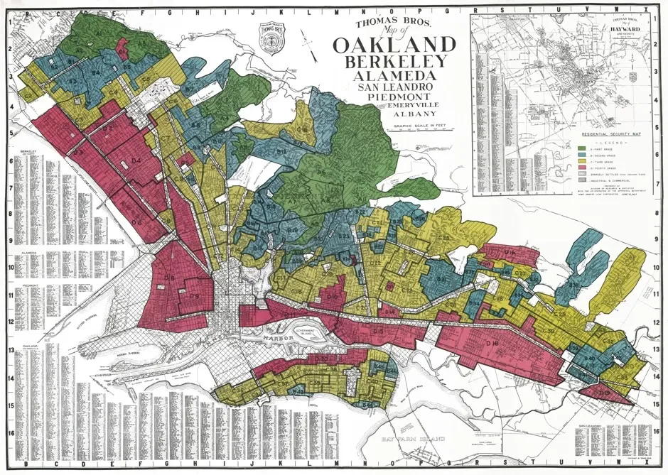 redlining map