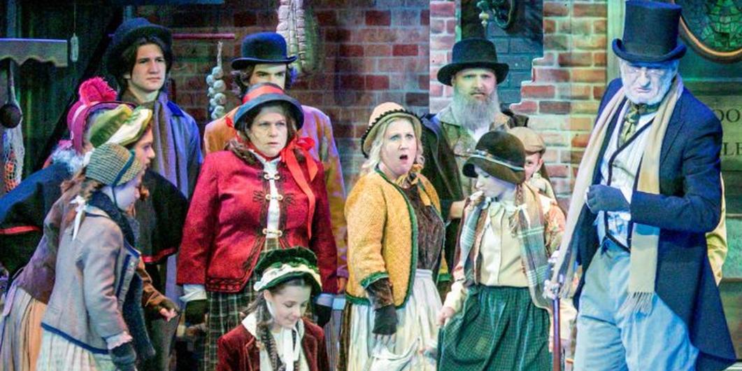 SCROOGE! THE MUSICAL Set for Matthews Playhouse of The Performing Arts