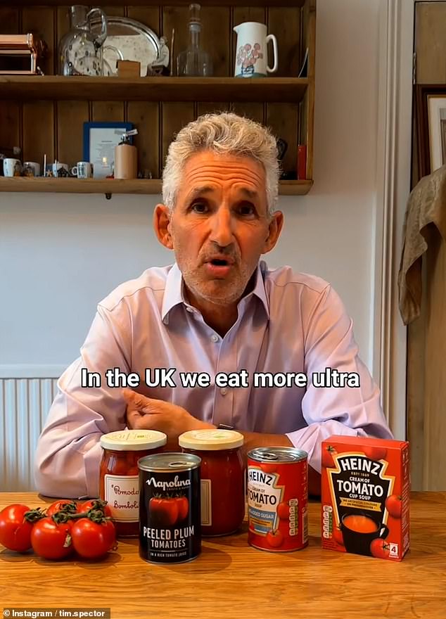 Diet guru Tim Spector issues warning on store-cupboard favourite SOUP