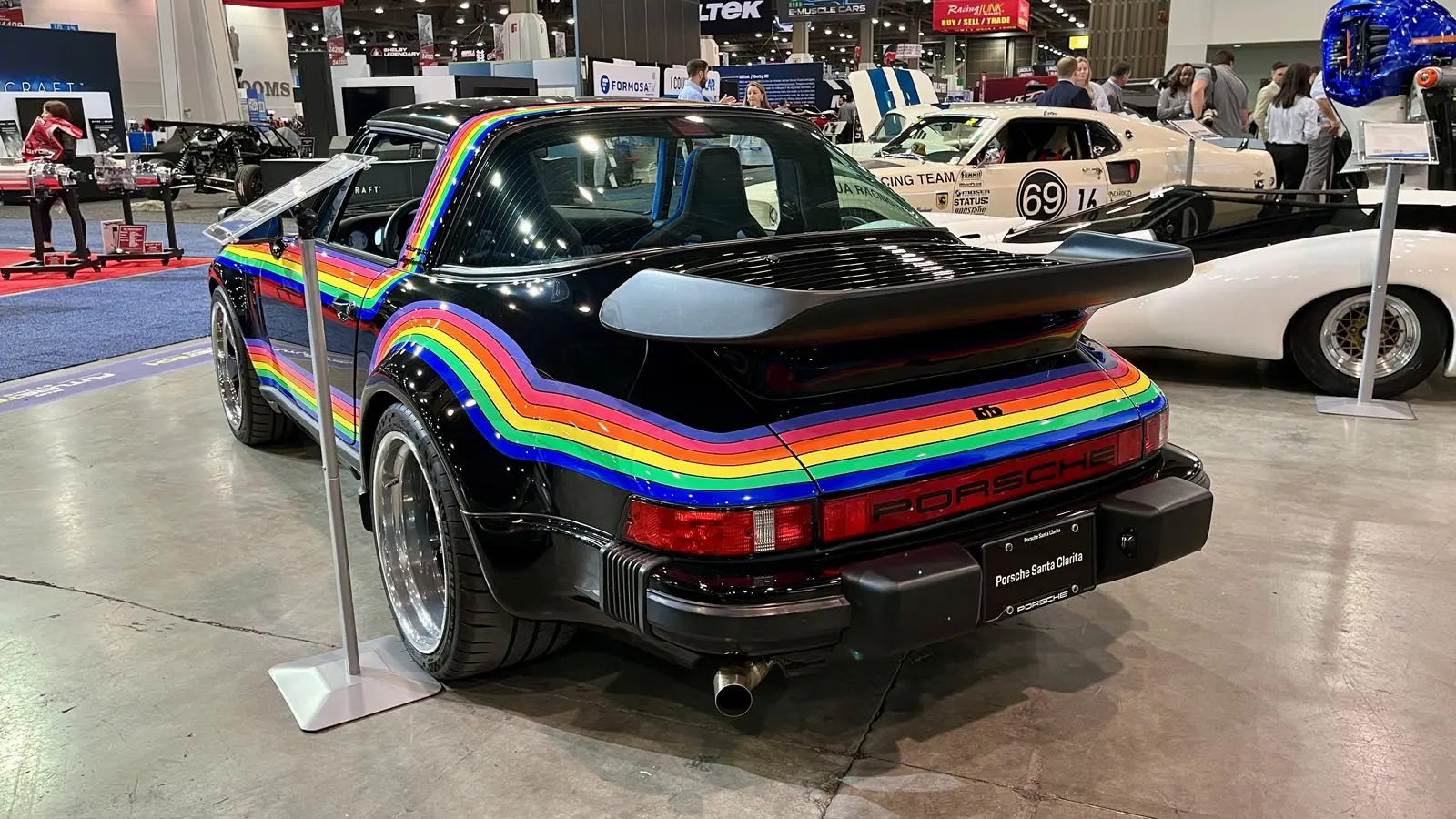 1986 Porsche 911 Targa Hybrid at SEMA Show 2024 | Photo: Germain Goyer