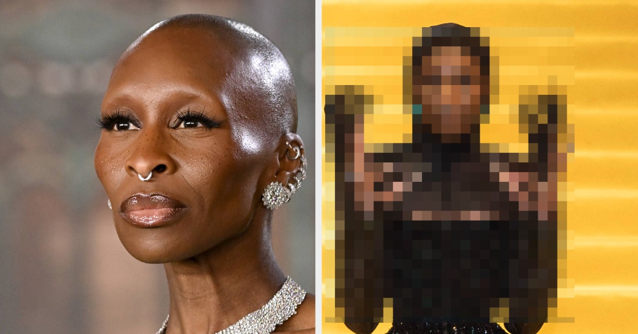 Cynthia Erivo’s “Wicked” Red Carpet Optical Illusion Gown Had Hands Growing Out Of Its Shoulders, And It Looked Incredible