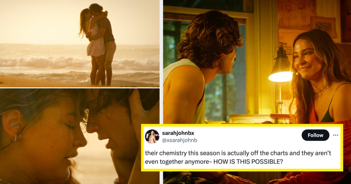 Here’s Why People Are Praising Madelyn Cline And Chase Stokes’ Chemistry In “Outer Banks” Season 4