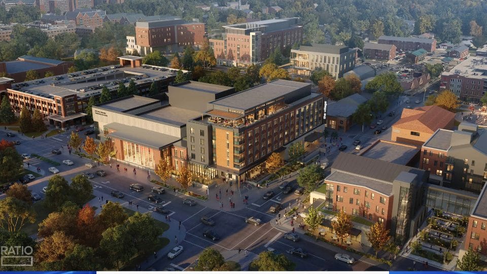 Ball State to break ground on performing arts center, hotel