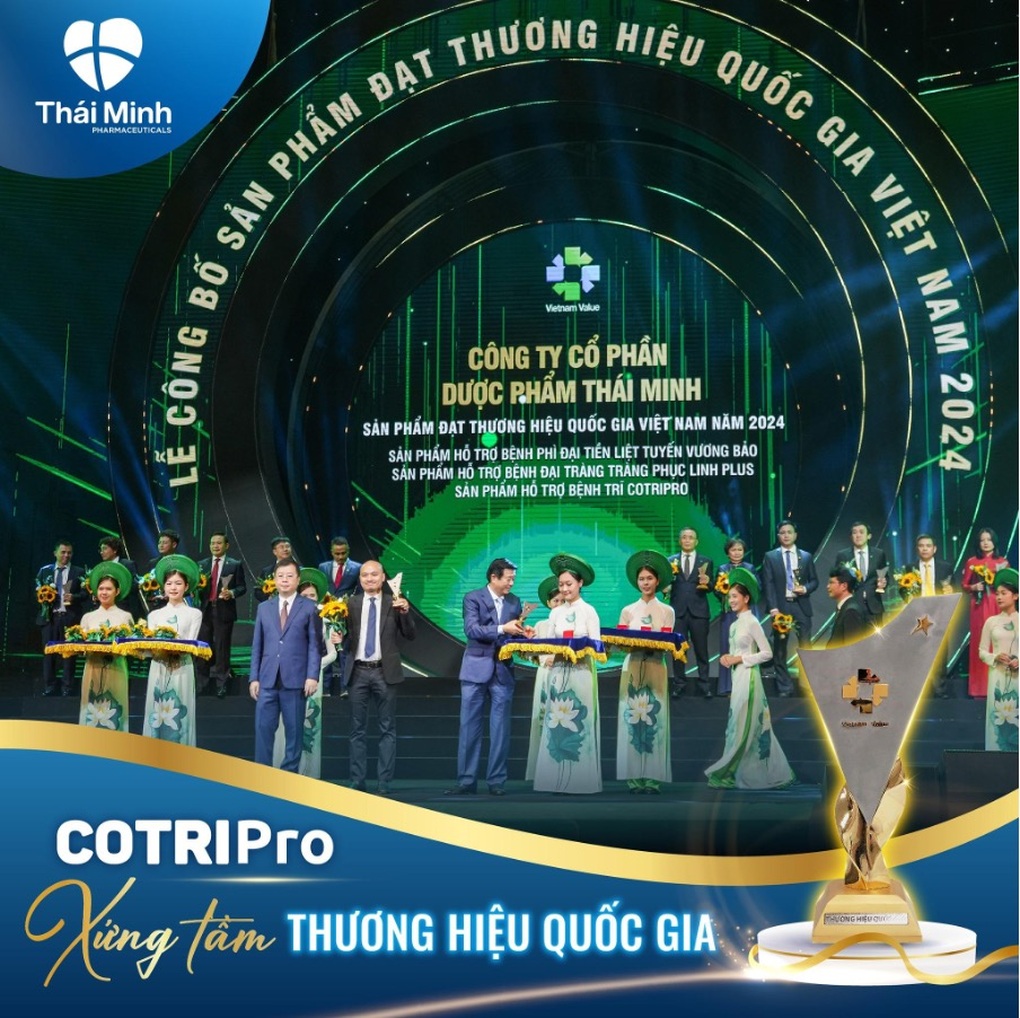 COTRIPro được công nhận “Thương hiệu quốc gia”