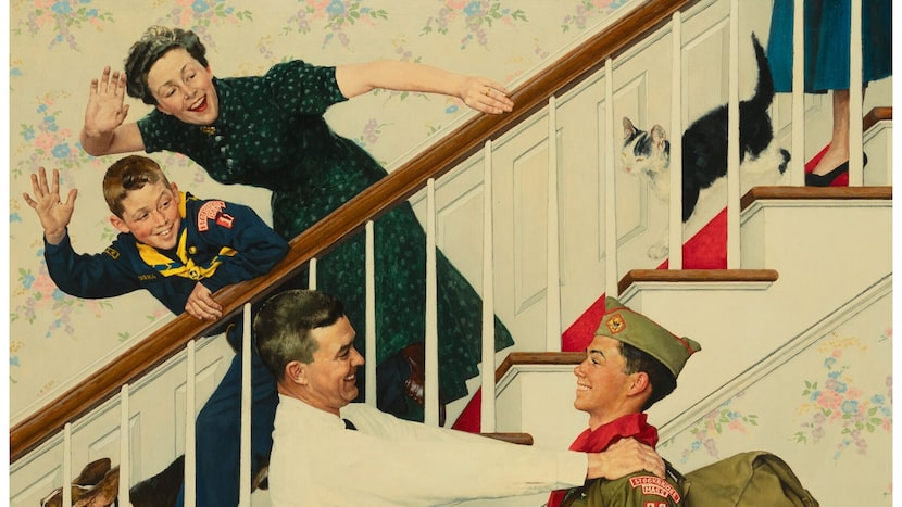 Norman Rockwell paintings to be auctioned for Boys Scouts sexual abuse settlement fund