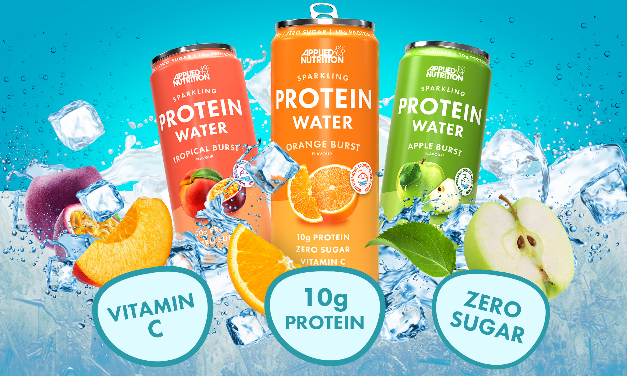 Applied Nutrition launches new sparkling protein water – Food & Drink International