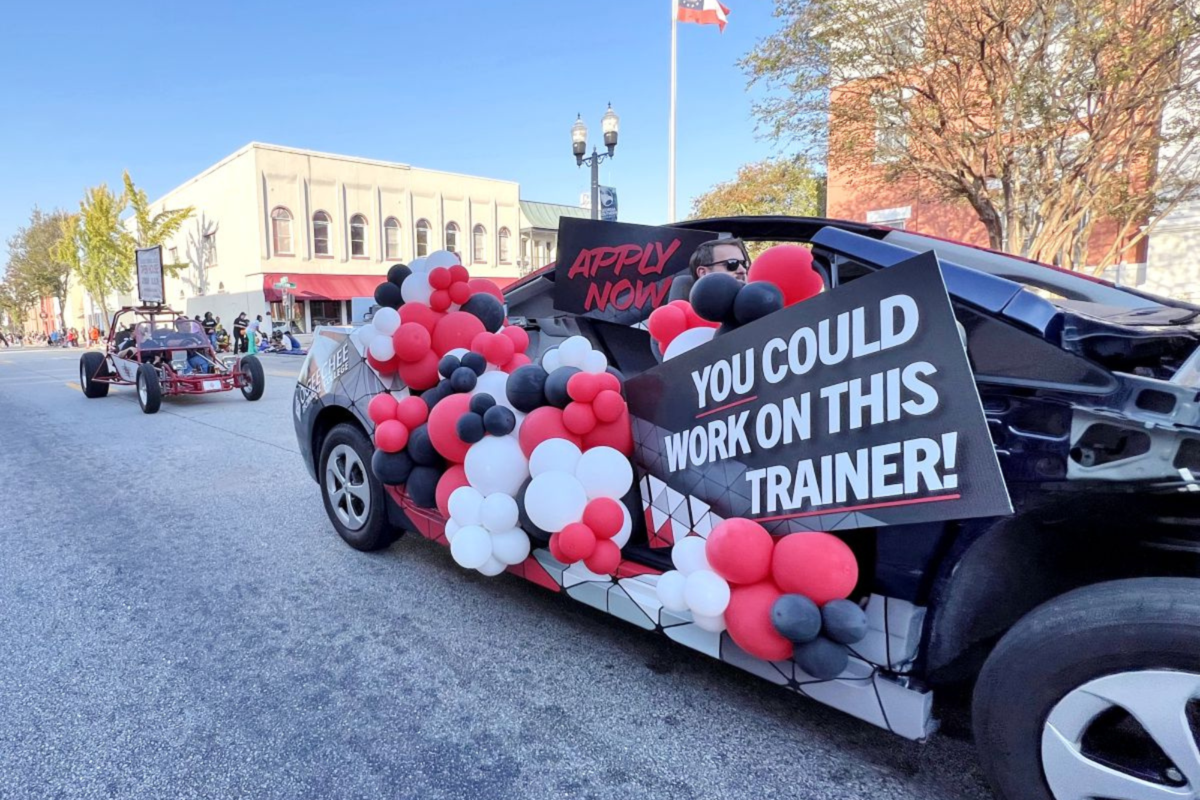 OTC adds cool new “half car” to hybrid/electric training courses