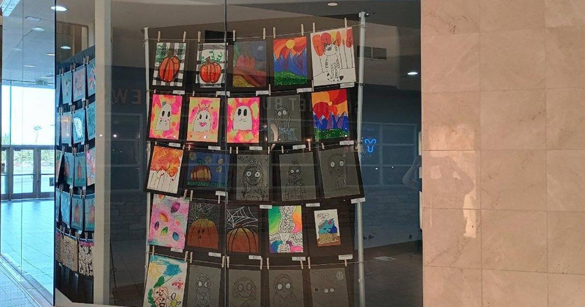 Student art on display at Valley Plaza