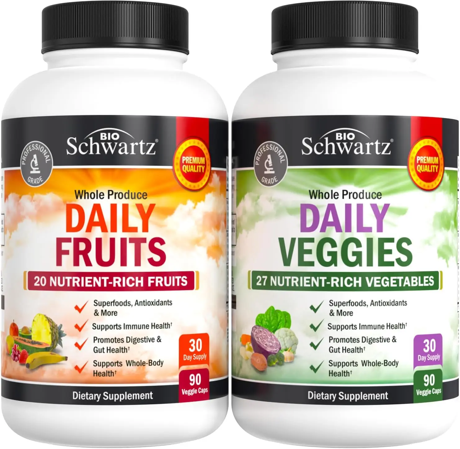 BioSchwartz Fruit and Vegetable Supplements