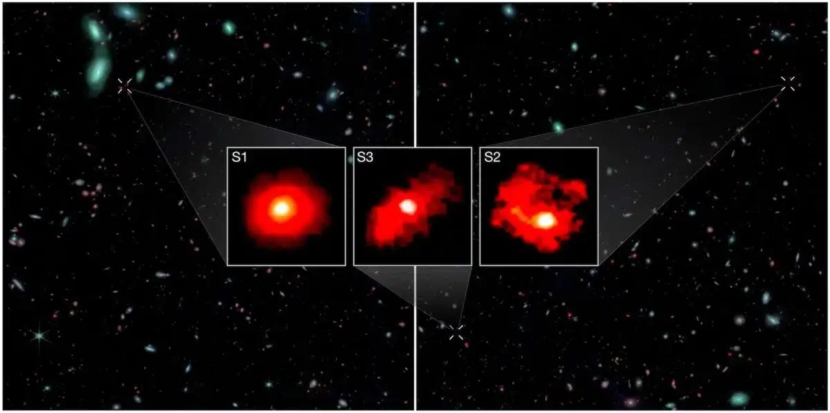 Galaxies 'red Monsters'