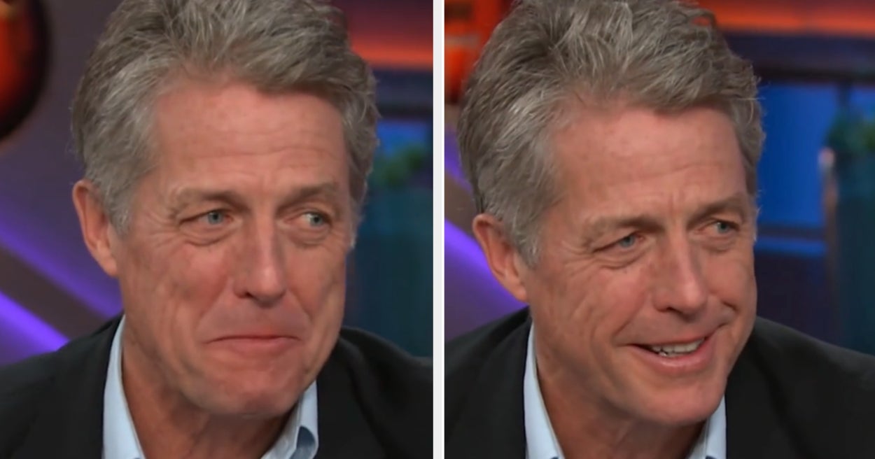 Hugh Grant’s Whole Vibe Changed When He Was Asked About His Kids, And He Really Is A Big Ol’ Softie Underneath That Grumpy Old Man Act