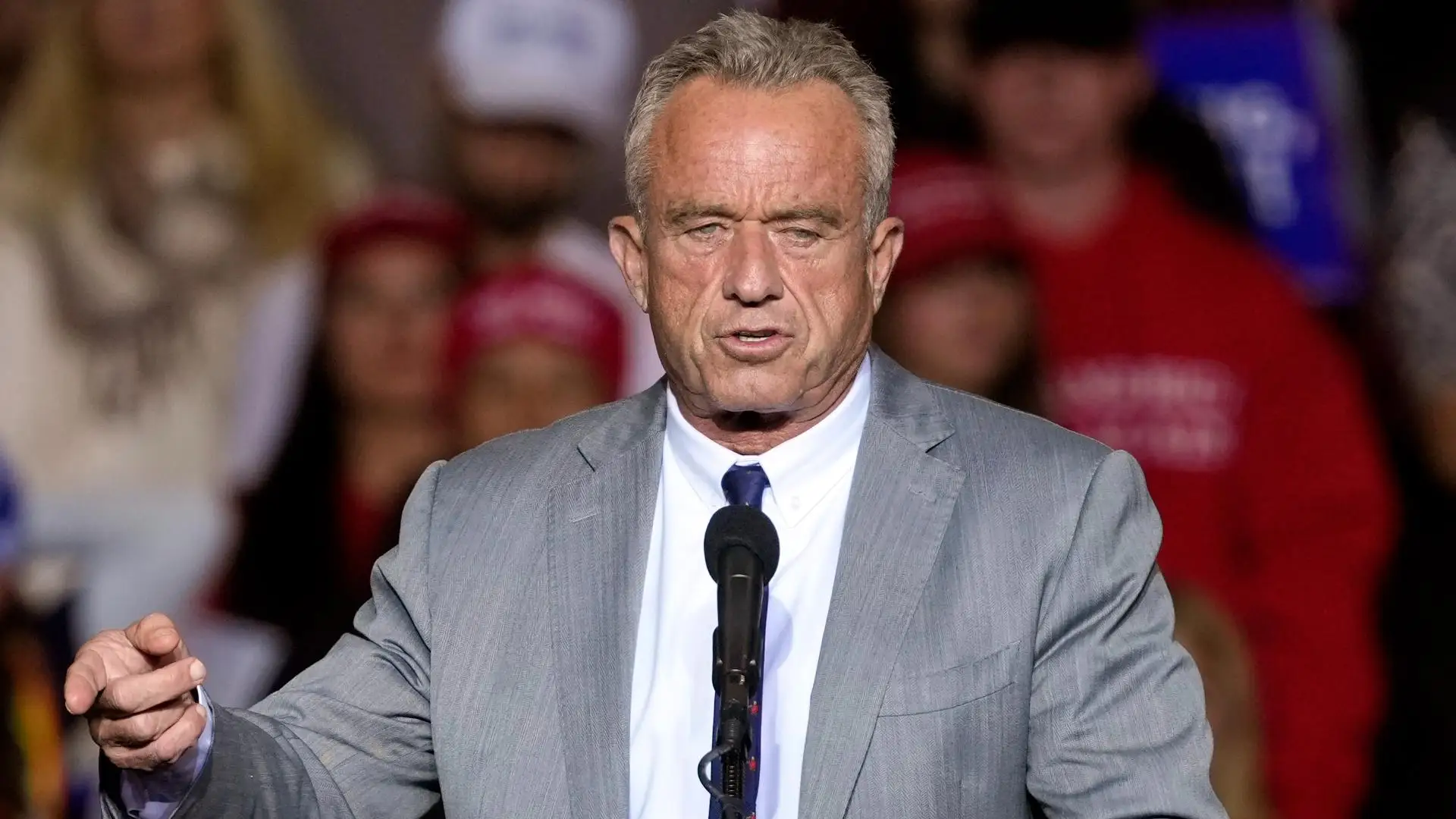 Robert F. Kennedy Jr., who is not a doctor and has no medical training, has endorsed debunked conspiracy theories about vaccines.