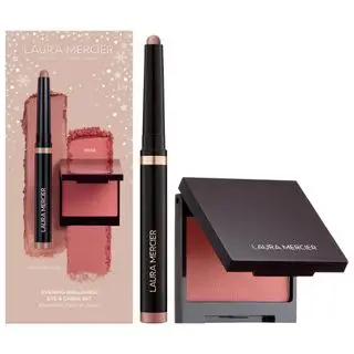 Evening Brilliance Caviar Eyeshadow and Blush Set