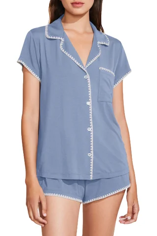 Eberjey Frida Short PJ Set (Was $138) 