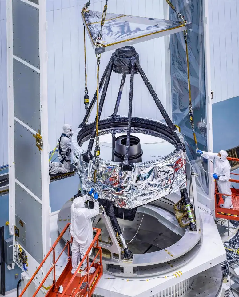 Roman Optical Telescope Assembly Arrives at NASA Goddard