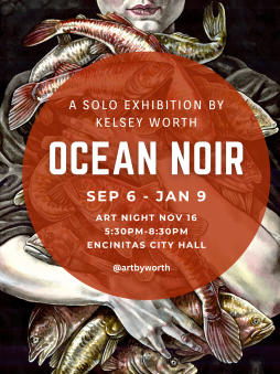 ‘Ocean Noir’ A Solo Exhibition by Kelsey Worth