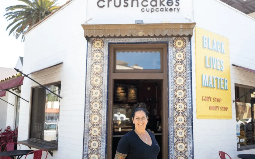 Crushcakes & Café Offers Up Its Café As a Post-Election Safe Space in Santa Barbara, Sparking Online Controversy 