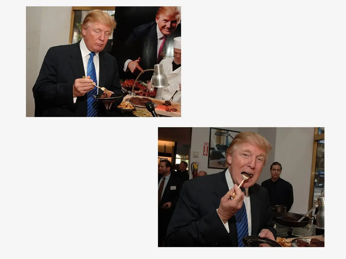 Launch of Trump Steaks (Image via Getty)