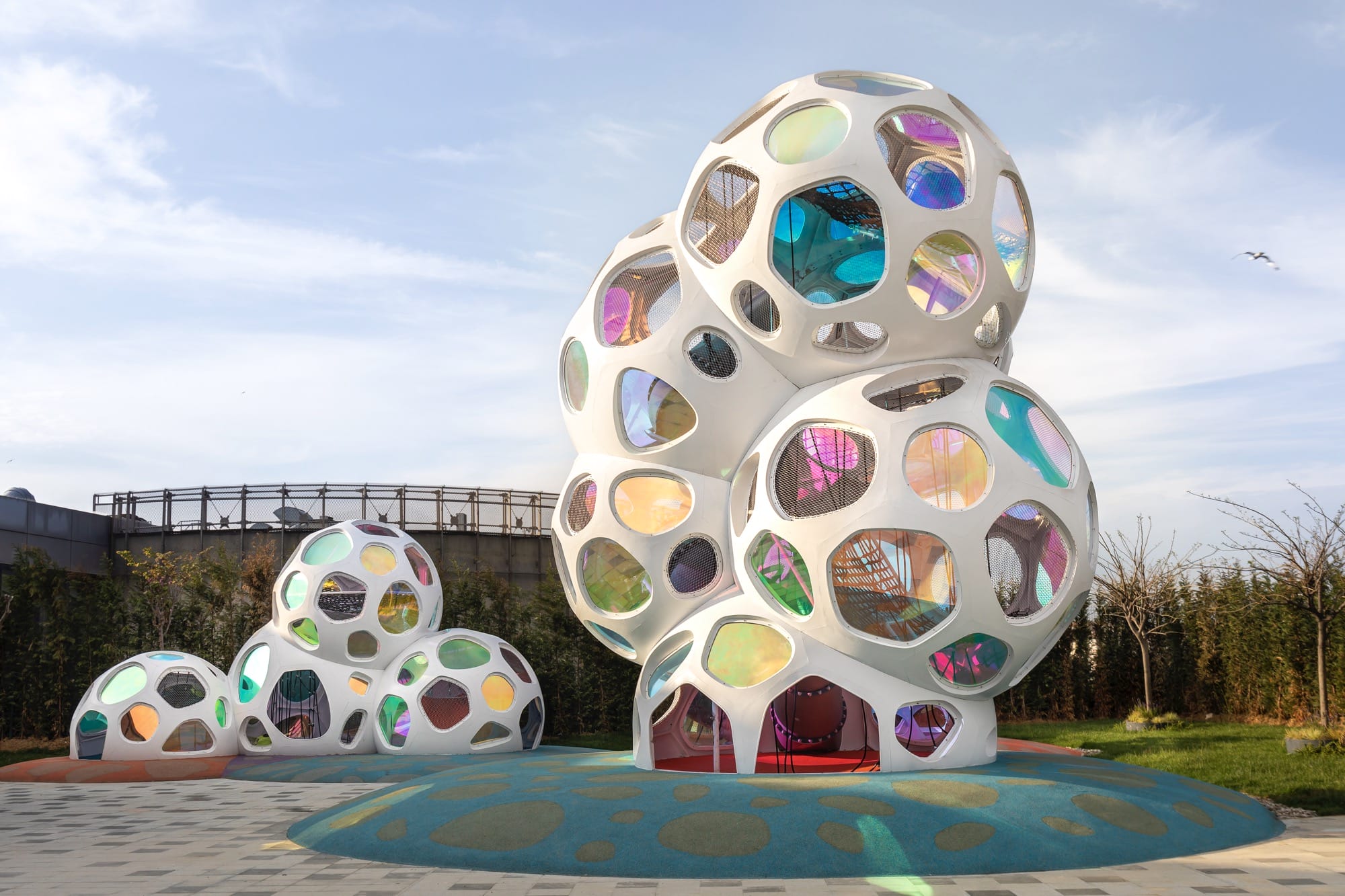 Swing Through the World’s Most Spectucular Artist-Designed Playgrounds