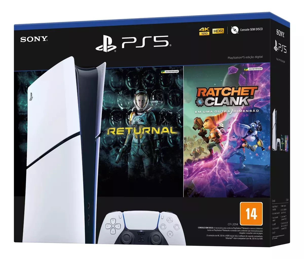 Corre pra aproveitar PlayStation 5 + 2 games com descontão!