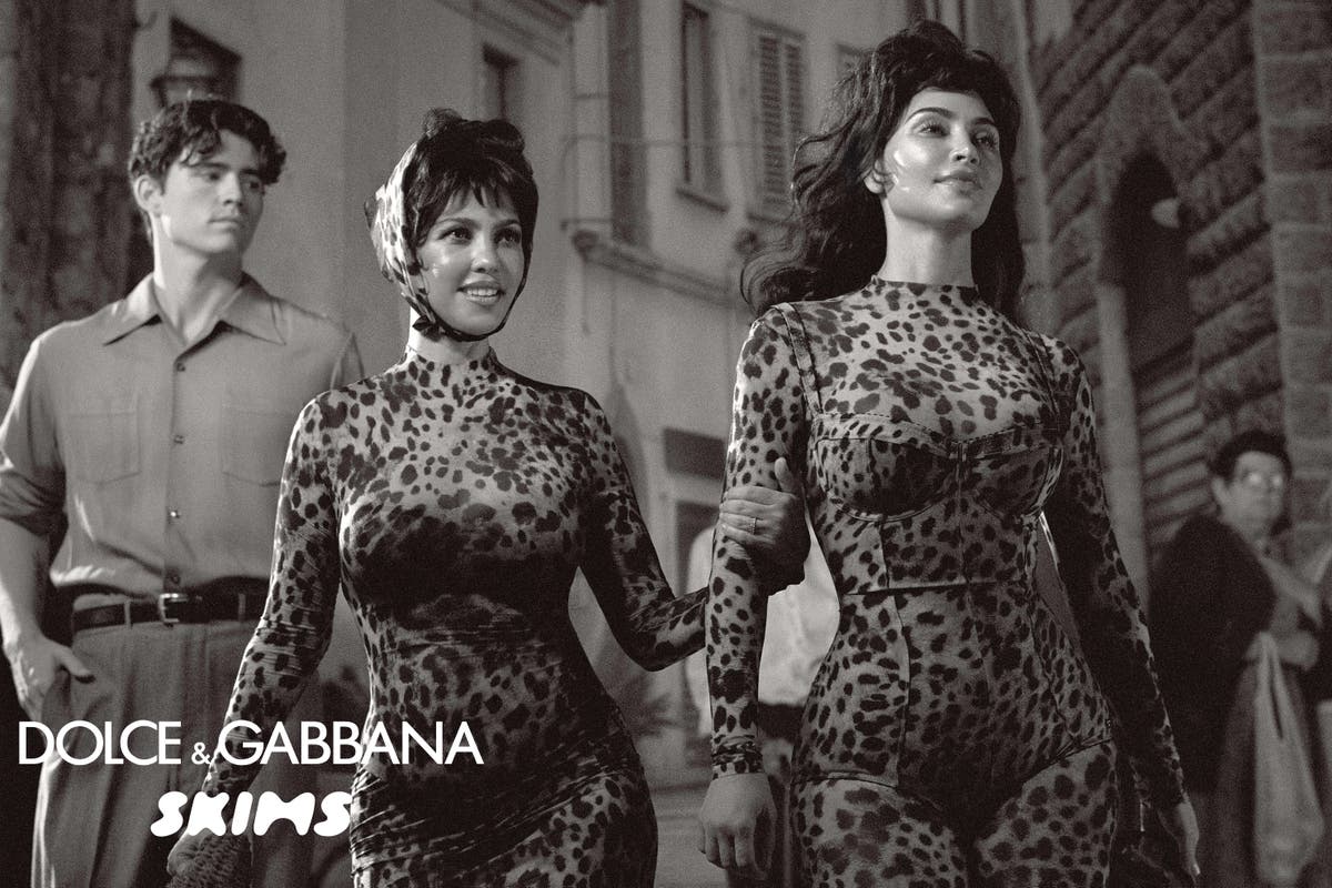 The Skims x Dolce & Gabbana collection is live