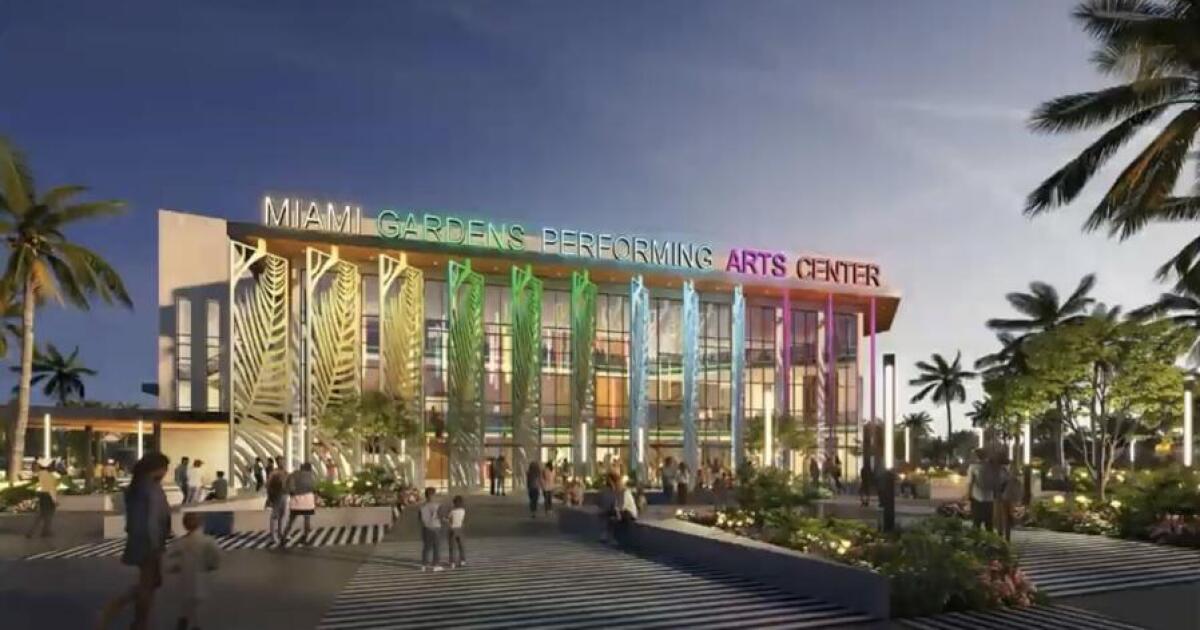 Miami Gardens unveils plans for arts center