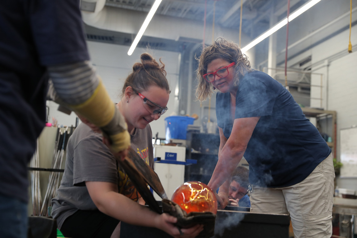 Crafting Classics and Conversations: Nadine Saylor transforms tradition into stunning glass artistry