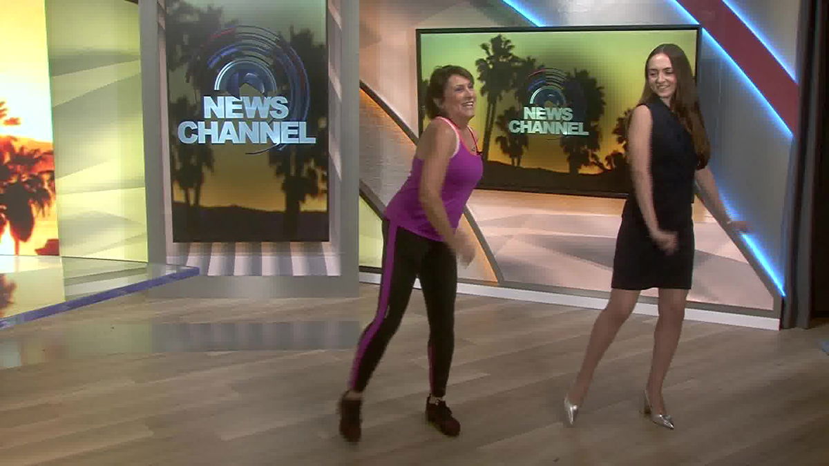 Dance and Fitness Instructor Leslie Sokol brings her cool moves to The Morning News