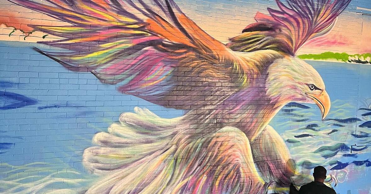 International artist celebrates completion of Haverhill mural