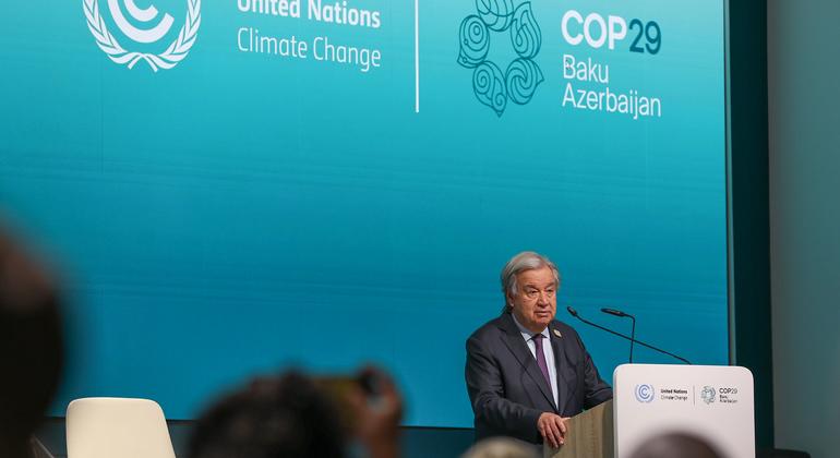 COP29 countdown: Failure on climate finance ‘not an option’, says Guterres