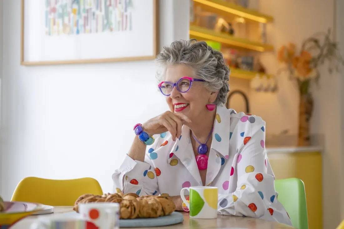 Prue Leith is a judge on the British television baking competition The Great British Baking Show and the author of the cookbook, Life's Too Short To Stuff a Mushroom.