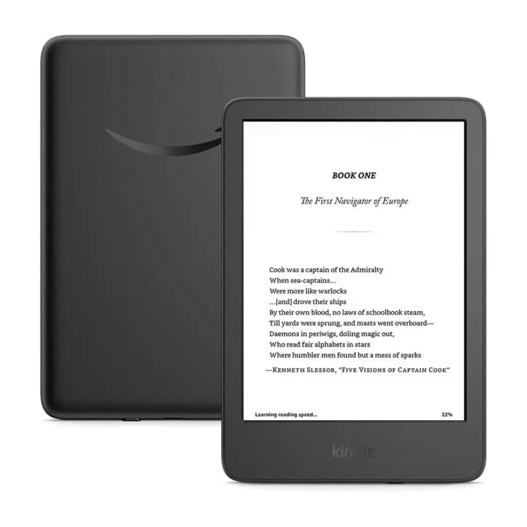 black amazon kindle