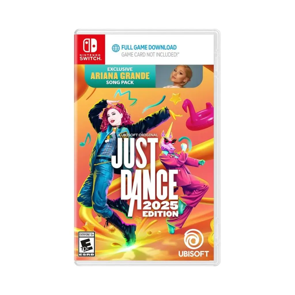 just dance 2025 case cover