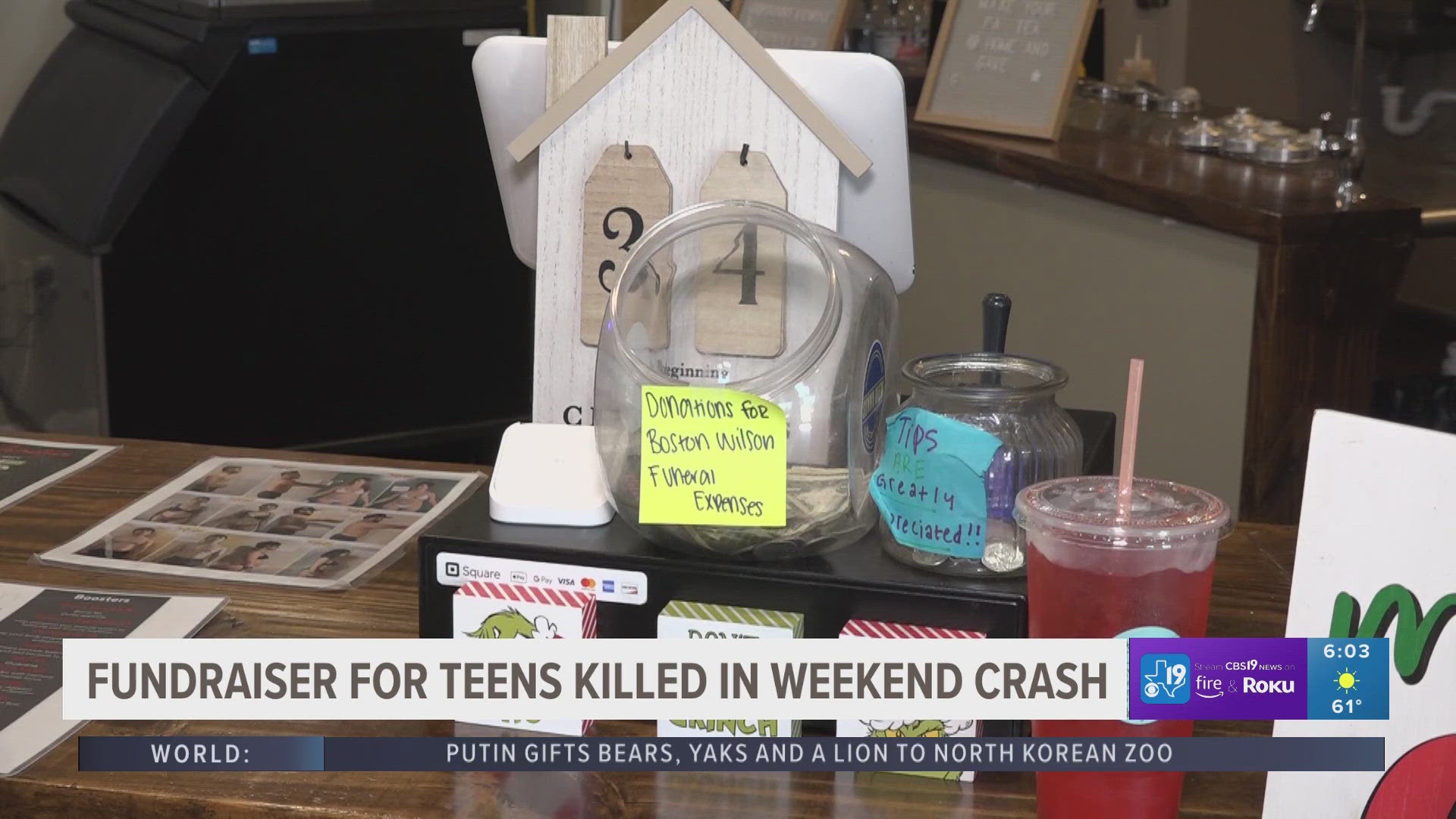 Nutrition shops raise funds to help families of East Texas teens killed in crash