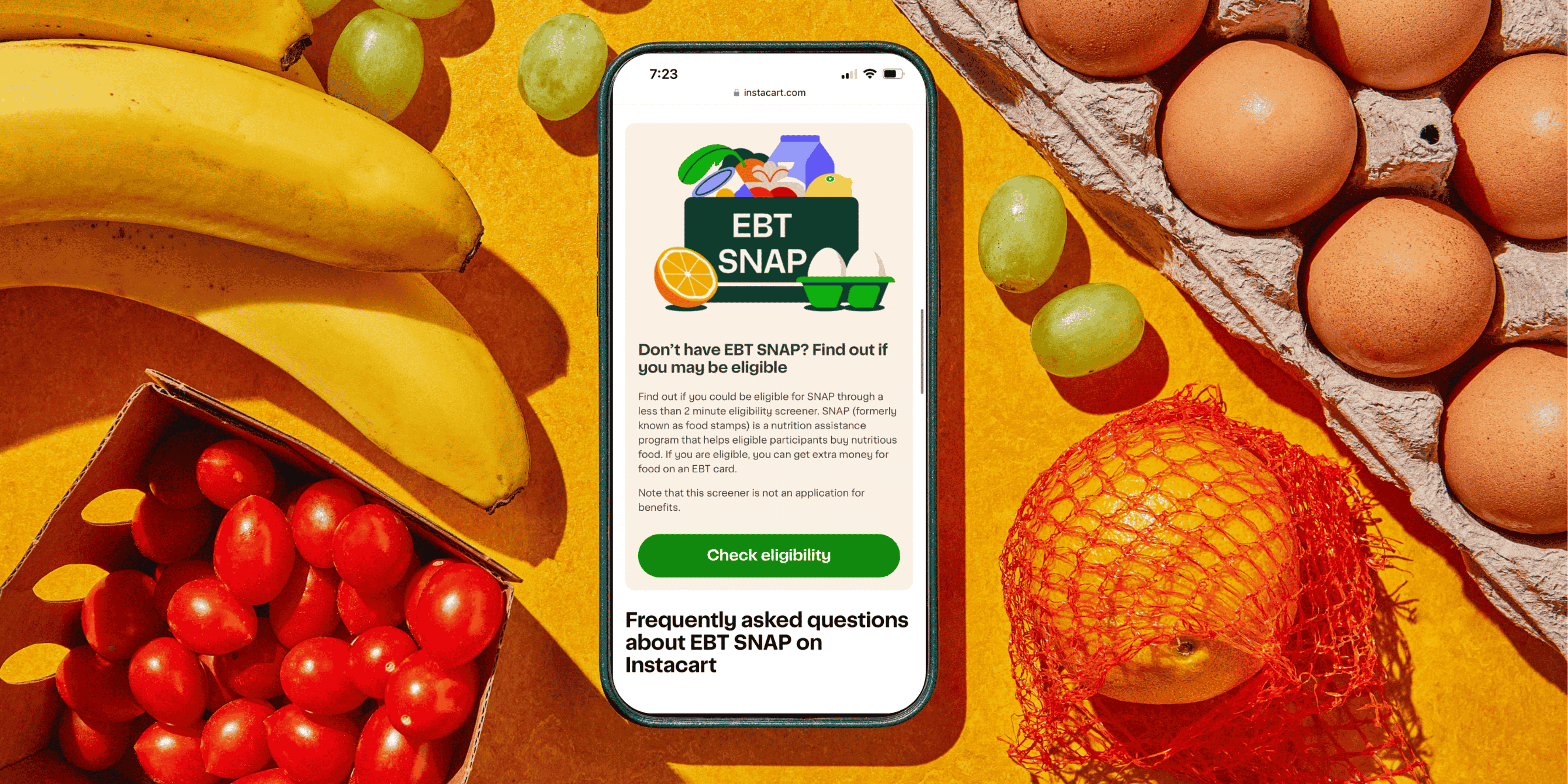 Instacart launches SNAP eligibility screener for consumers, clinicians