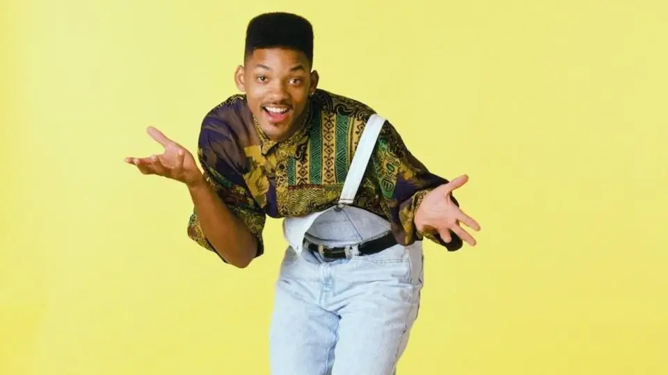 Will Smith in the Fresh Prince of Bel Air.