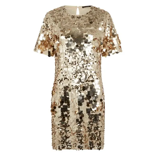 Gold Sequin Dress £30, George At Asda 