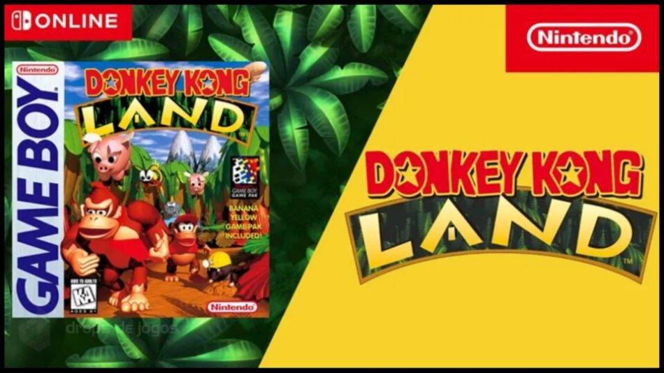 Donkey Kong Land, originalmente de Game Boy, chega ao Nintendo Switch Online