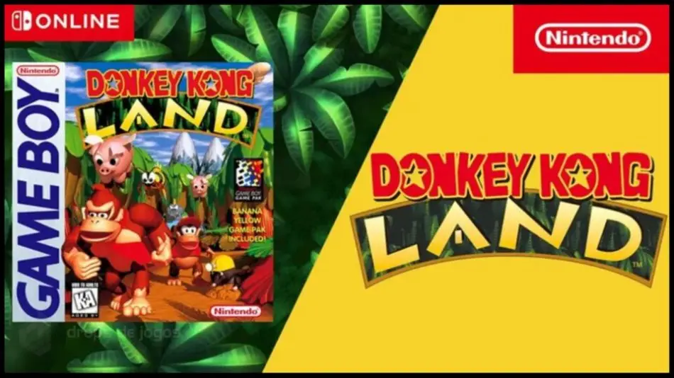 Donkey Kong Land. Foto: Divulgação/Nintendo/Montagem Pedro Zambarda/Drops de Jogos