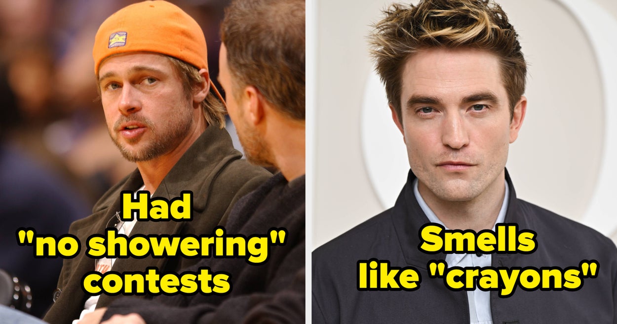 8 Famous Men Who Are Apparently Against Bathing