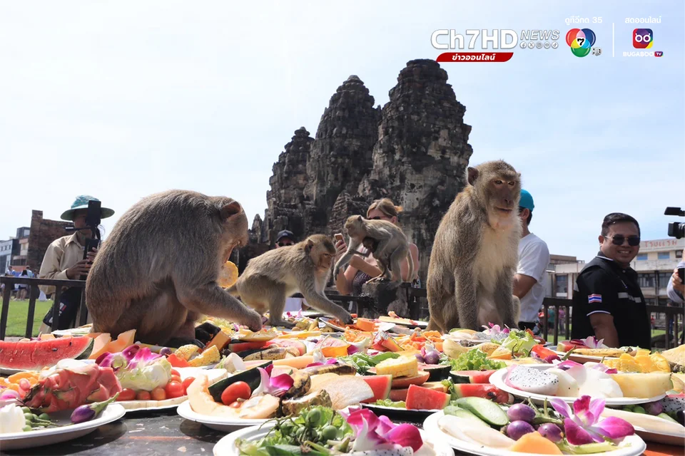 โต๊ะจีนลิงลพบุรี