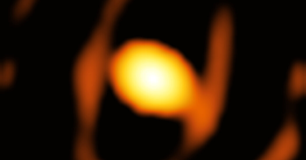 First Close Up Picture of Star Outside Our Galaxy Shows a Giant About to Blow