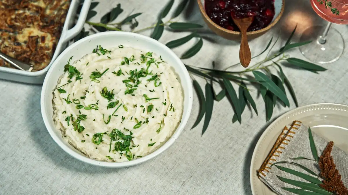 Thanksgiving mashed potatoes