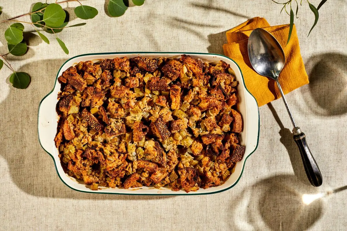 Sourdough and herb stuffing