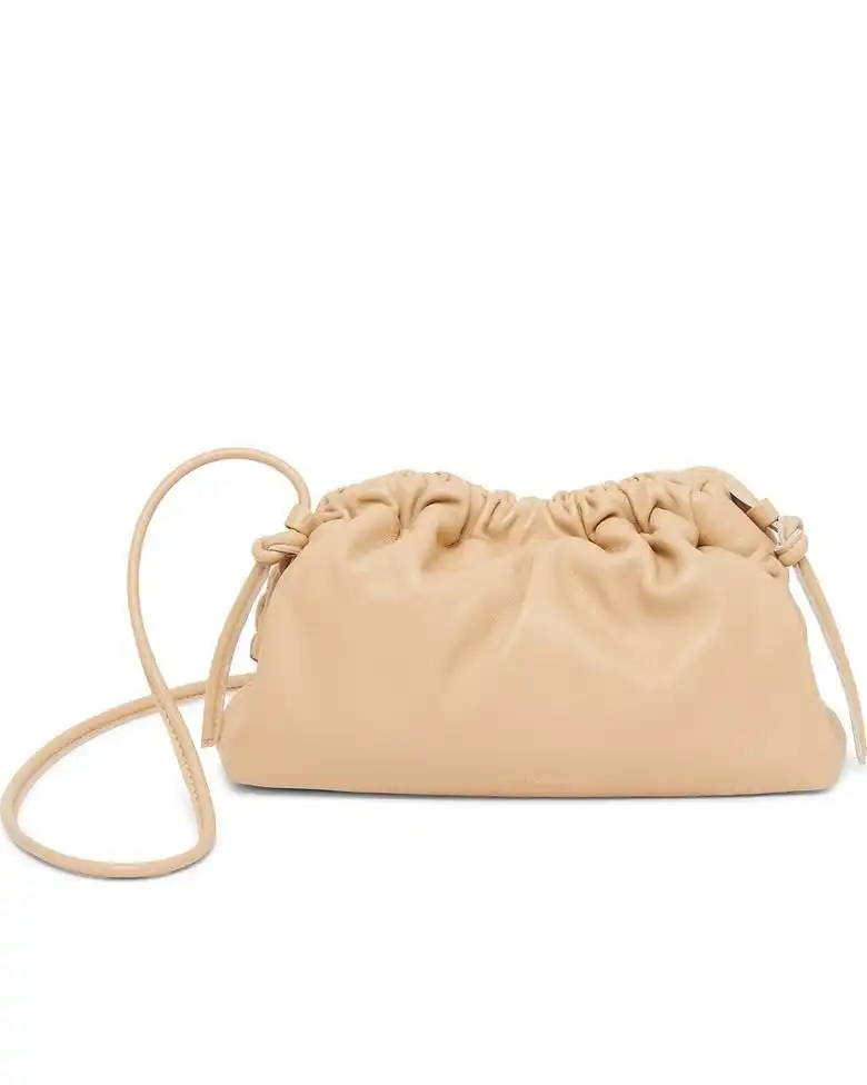 Mini Cloud Leather Clutch